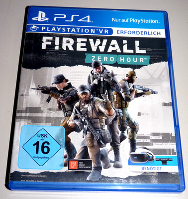 FIREWALL: ZERO HOUR (PLAYSTATION 4) PS4 DEUTSCH VR