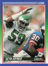 1990 Score Seth Joyner #58
