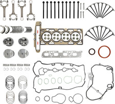 2.4l Ecotec Engine Rebuild Kit Pistons Rods Gasket Chevy Equinox Terrain 2010-17