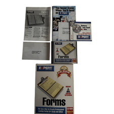 Vintage "Forms" PC Software CD-ROM • Over 400 Templates • BIG BOX (Used)