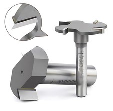 Router Bits T-Type Flush Trim Bit Straight Ed...