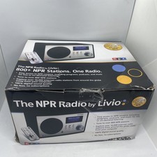 THE LIVIO RADIO LV001 INTERNET RADIO PANDORA WITH POWER CORD 
