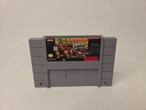 Donkey Kong Country 2: Diddy's Kong Quest (Super Nintendo SNES, 1995) Authentic