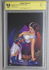 Hardlee Thinn CMC Brune Virgin Exclusive # Signed Nicole Brune 2023 comic cover