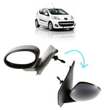 Retroviseur gauche (ou coque) Peugeot 107