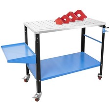 G&uuml;de Mobiler Schwei&szlig;tisch MST915 plus  inkl. 4-teiligem Schwei&szlig;magneten-Set
