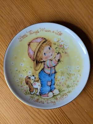 Avon Muttertag Deko Teller - 1983 ''Little Things Mean a Lot''