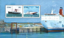 2006 Ireland Sg MS1792 Centenary of the Rosslare-Fishguard Ferry Service MNH