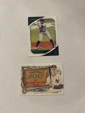 (2) Aaron Judge 2022 Topps Allen & Ginter - Banner Seasons #BS-48, 2021 Donruss