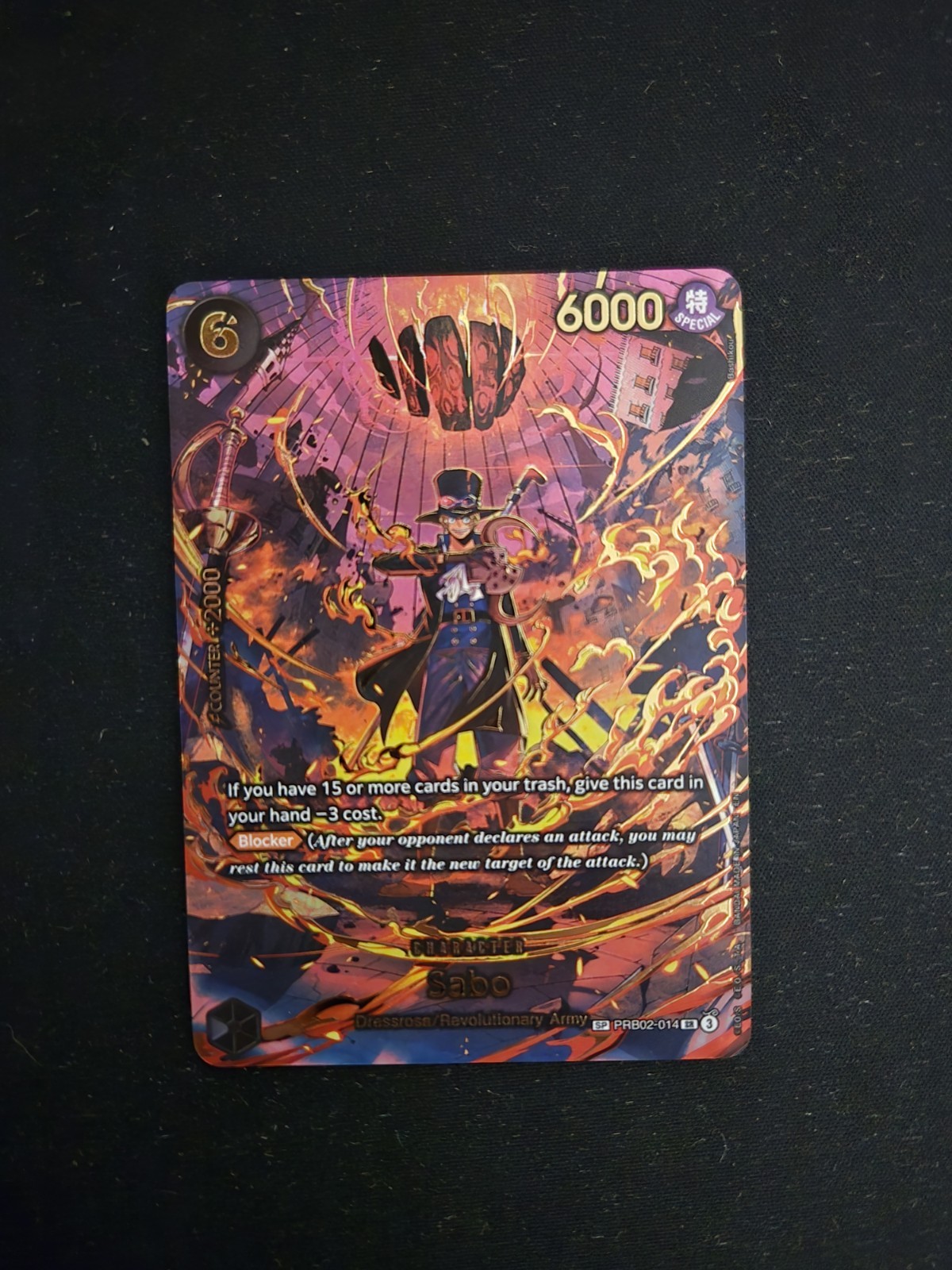 Sabo 2026 Adventure on Kami's Island #PRB02-014 Super Rare (SP