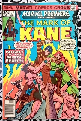 Marvel Premiere The Mark of Kain #33 - FN - 1976 - Marvel - Colors Sttill Bright