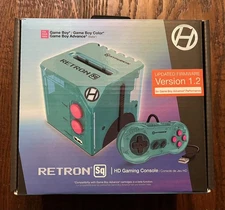 Green RetroN Sq: HD Gaming Console for Gameboy, Game Boy Color Advance GBC GBA