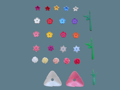 Playmobil Blüten Blumen Blätter Blumenstrauß Pflanzen Grünzeug Wiese Wald