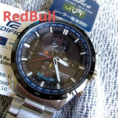 CASIO EDIFICE EQW-A1100RB Red Bull Solar Funk Chronograph Top Gebraucht