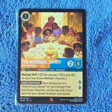 Disney Lorcana The Madrigal Family - Every Generation 30/204 Rare Sapphire