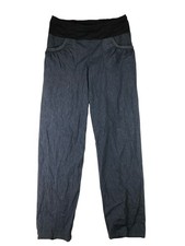 PrAna Summit Womens Medium 30x31 Blue Stretch Hiking Yoga Pants