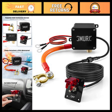 12v 250a Battery Disconnect Switch Car Kill Switch With 9.84ft Cable For Rv Tr 12v 250a Battery Disconnect Switch Car Kill Switch With 9.84ft Cable For Rv Tr