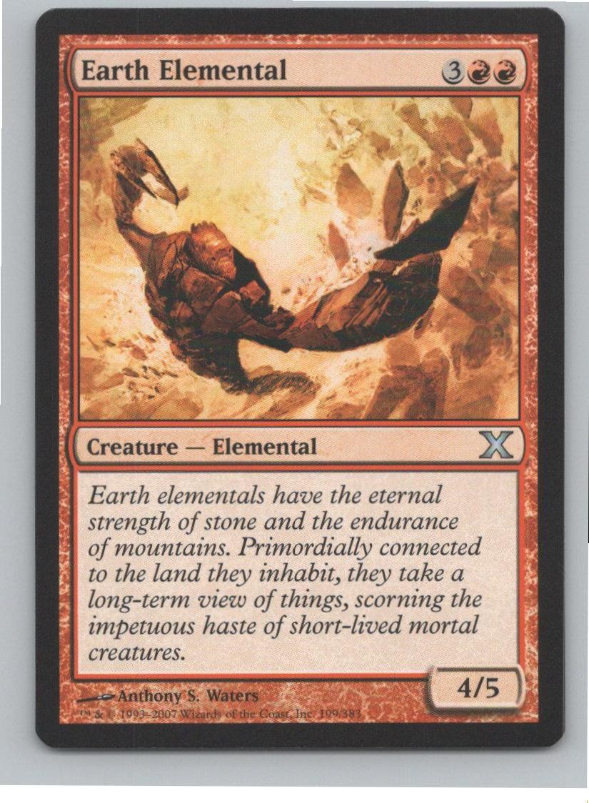 10th Edition #199 Earth Elemental