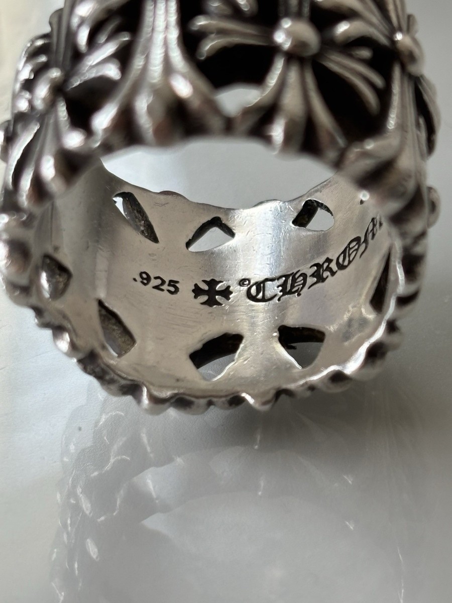 Chrome Hearts Cemetery Ring Size 8 | eBay