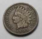 1905 INDIAN HEAD CENT,MOST OF LIBERTY, VERY NICE COIN!!!!(A2)