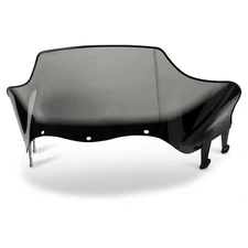 Powermadd Cobra Windshield-13.5in.-Tint/Black Accent Graphics for 1996 Polaris