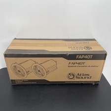 Atlas Sound FAP40T 4" Speaker System - Pair NEW IN BOX