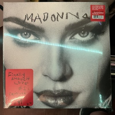 Madonna Finally Enough Love Crystal Clear Vinyl New Sealed Mint