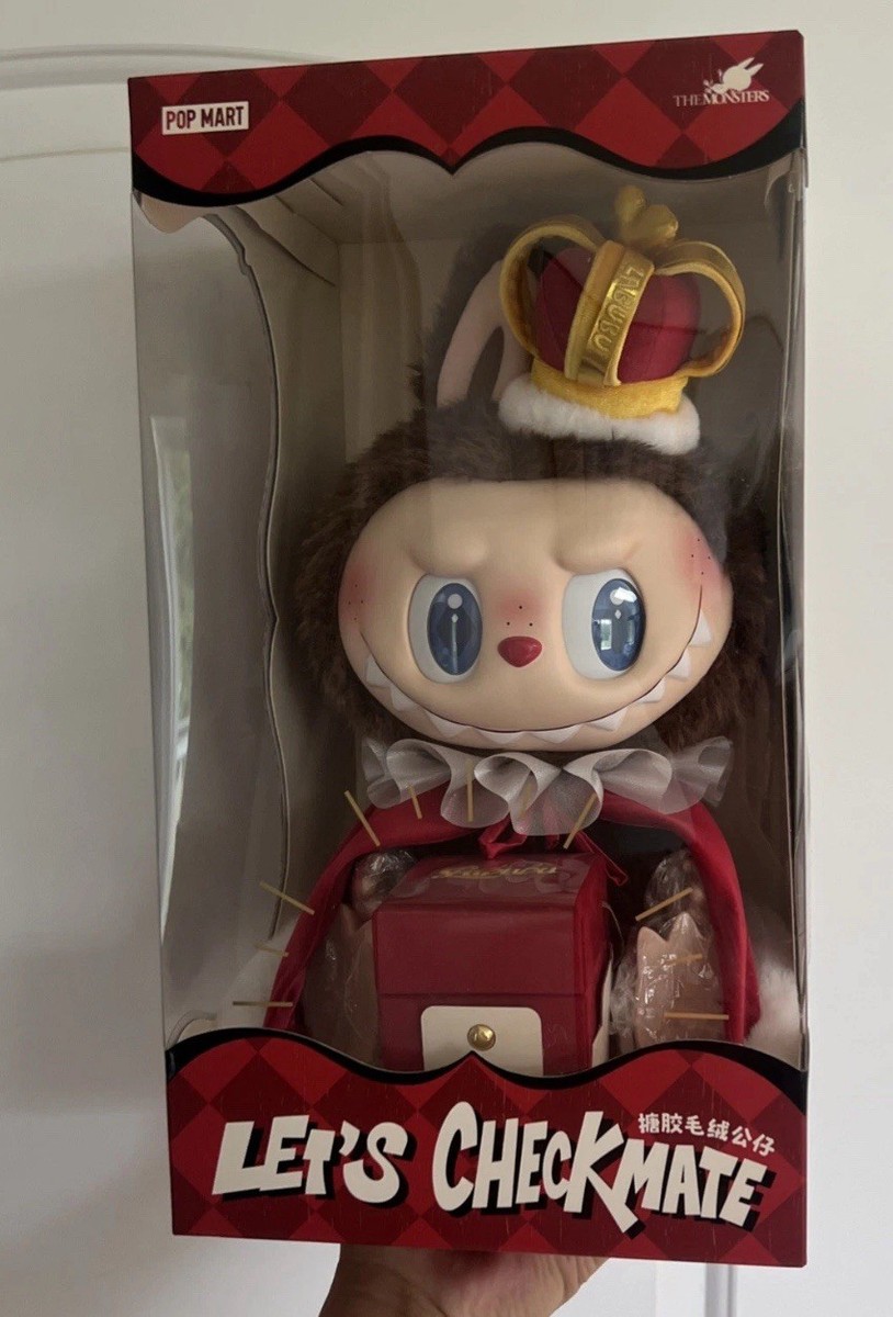 US)Authentic PopMart Labubu Monster Lets Checkmate Series