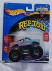 Vintage 2000 Hot Wheels Monster Jam Truck REPTOID Original 3 Block Card NEW