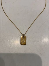 janji Men's SV925 GLD Necklace with Top