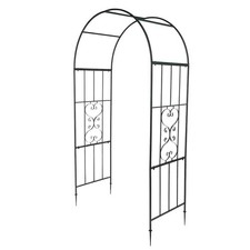 Outdoor Garden Arch Flowers Climbing Plants Trellis Metal Wedding Archway