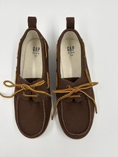 GAP Kids Classic Boat Shoe Brown Size 13