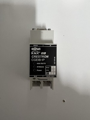 Crestron CGEIB-IP EIB KNX Intelligentes Interface-Modul RS-232 oder TCP/IP