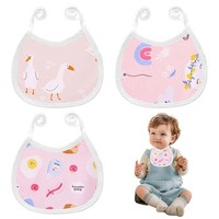 3Er Pack Baby LäTzchen, Sabber LäTzchen, Halstuch, Bio-Baumwolle, SaugfäHig
