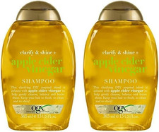 Apple Cider Vinegar Clarifying Shampoo for Oily and Greasy Hair 385 Ml Pack of 2 13.74 per litre