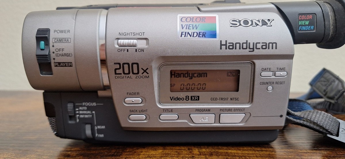 Buy Sony Handycam CCD-TR517 8mm Analog Camcorder online | eBay