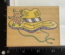 Stampa Rosa Wood Rubber Stamp 50-217 Summer Stylin'