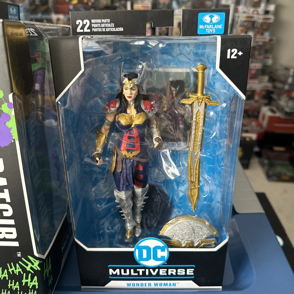 McFarlane DC Multiverse Lot of 3 Heroines Wonder Woman Batgirl Supergirl New - Image 2 of 4