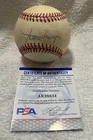 WILLIE MAYS SIGNED AUTOGRAPHED VINTAGE ONL Charles S Feeney BASEBALL  PSA COA
