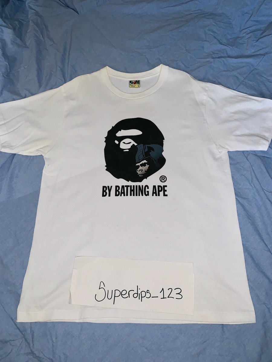 A Bathing Ape General Made T Shirt Bape OG Rare Large | eBay