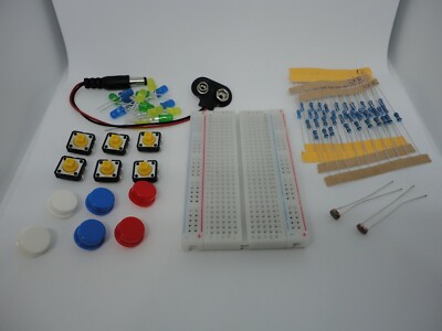 Smart Learning Electronics Prototype Breadboard Resistor Starter Kit for Arduino