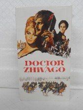 Doctor Zhivago 1965 VHS, 1995 Omar Sharif - New, Sealed 2 Tape Boxed Set