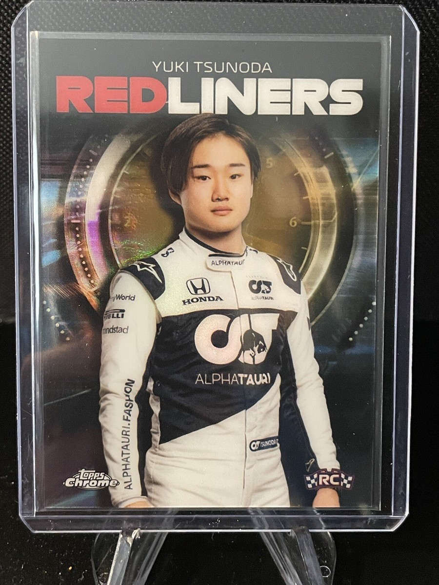 23 TOPPS CHROME YUKI TSUNODA 角田裕毅 世界25枚 角田裕毅 オートグラフカード 2023 Topps