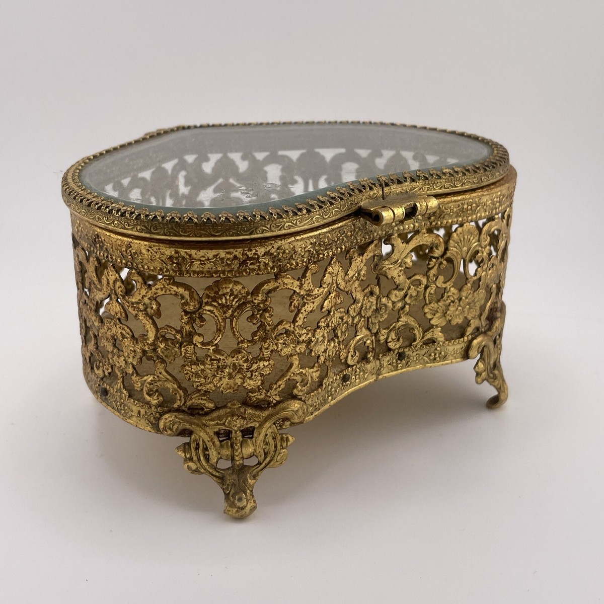 限定品 エドガーベレビ ビンテージ ハート ジュエリーボックス