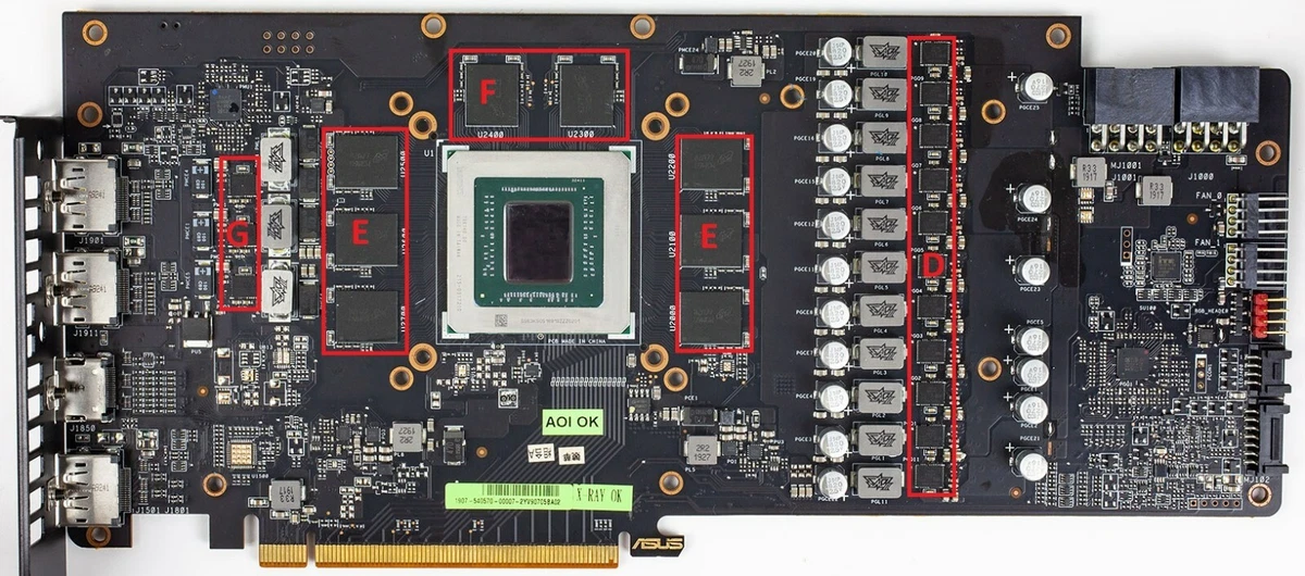 XPC 20 W mK Thermal Pad Set for ASUS Strix 5700 XT non XT