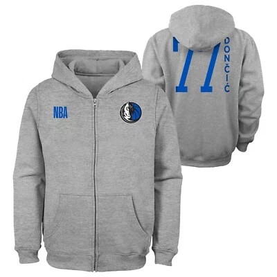 NBA Hoody Dallas Mavericks Luka Doncic Kaputzenjacke Zip-Jacke hooded Sweatjacke - Bild 1 von 3
