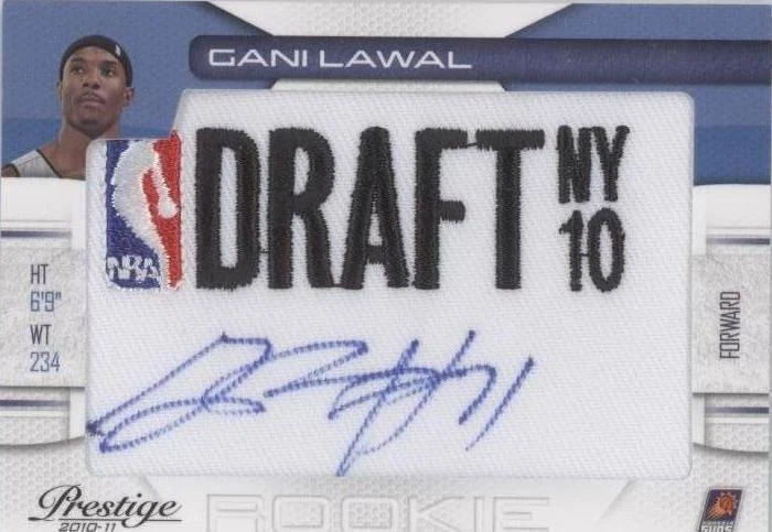 Draft Logo Patch Autographs