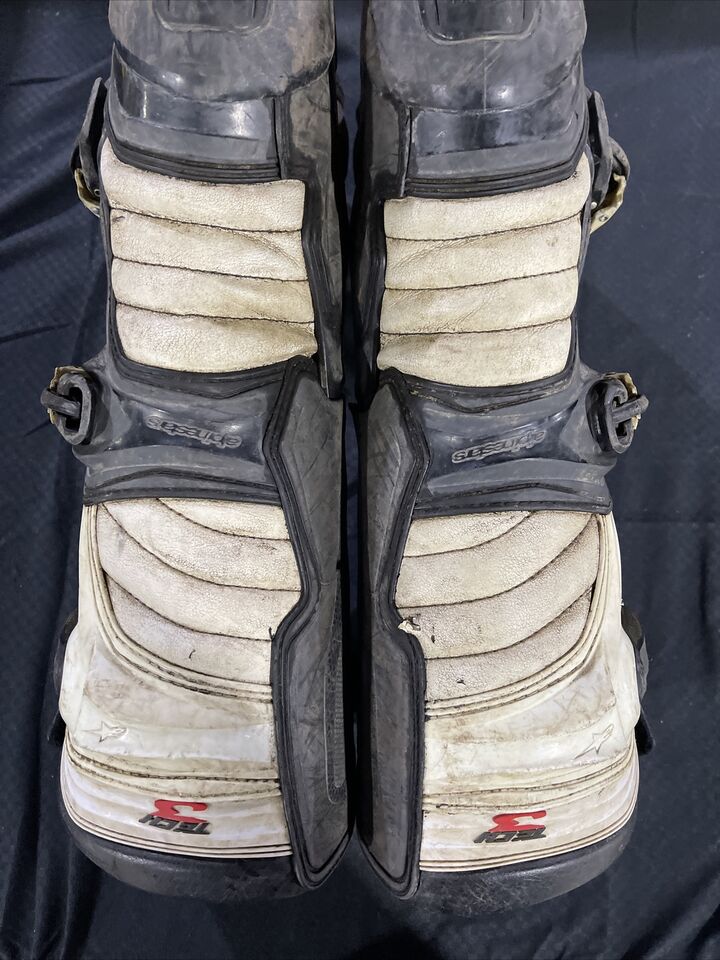 Alpinestars Tech 3 Enduro Motorcycle Boots Shoes, Black, Size 11 ...
