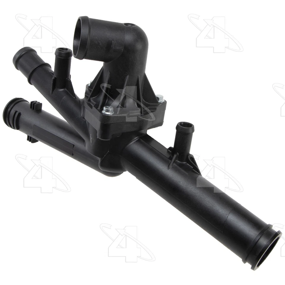 Kit de carcaça de saída de água líquido de arrefecimento do motor Volkswagen CC 2009-2017 4 estações - Imagem 3 de 4