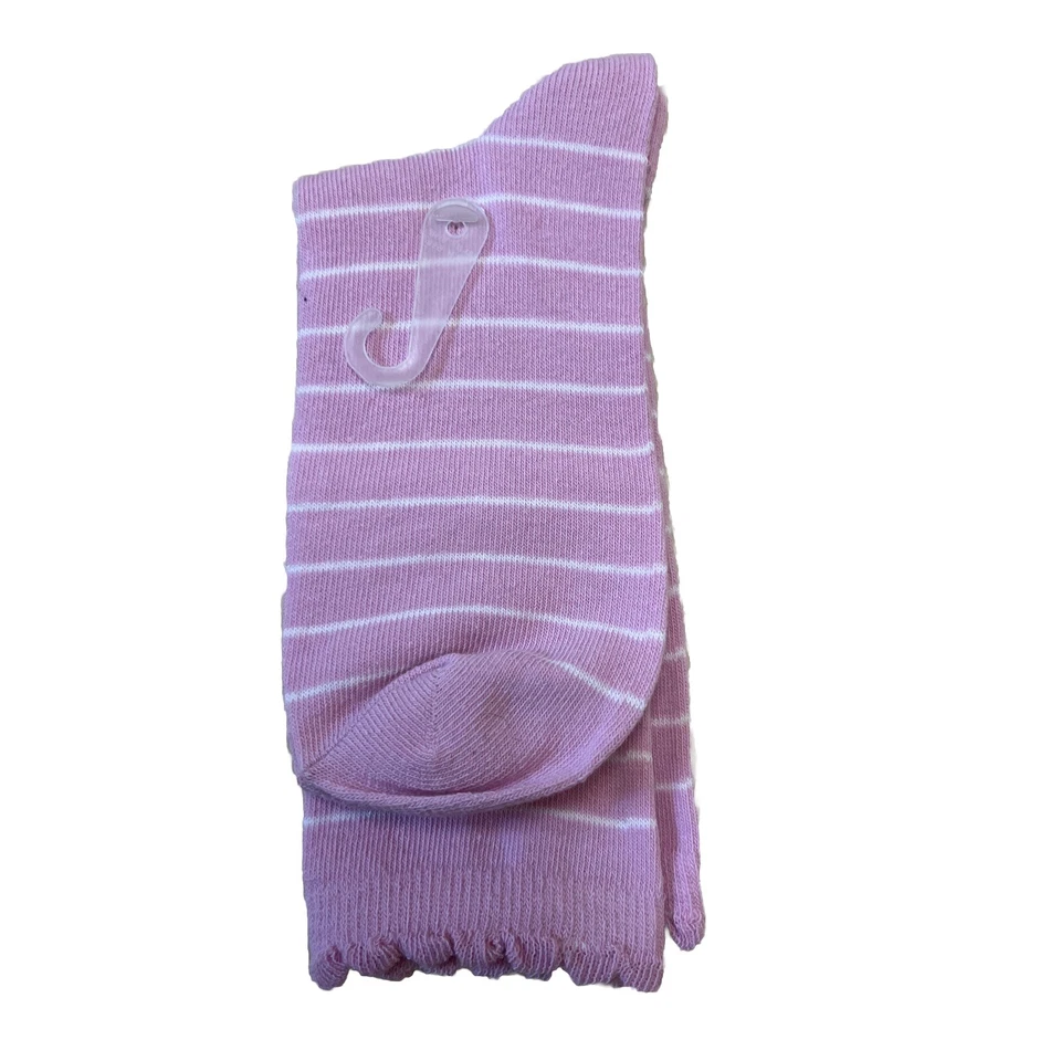 Calcetines Crew para mujer talla de zapato 4-10 calcetines a rayas Foto 2 de 3